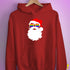 Santa Claus LGBTQ Gay Pride Flag Sunglasses Hoodie - Red